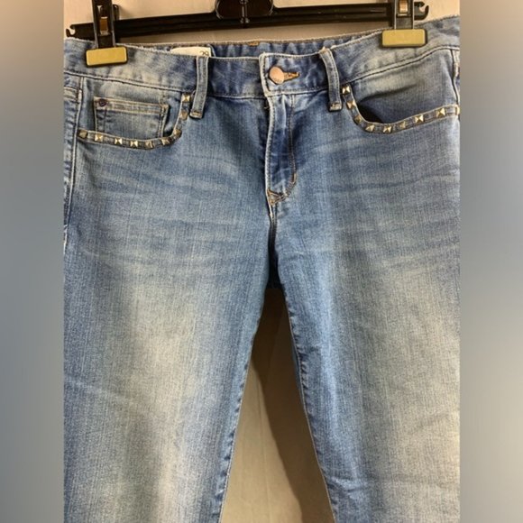 Always Skinny Gap Studded Crop Ankle Jeans - Picture 4 of 5
